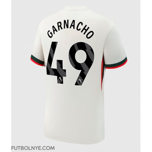 Camiseta Chelsea Alejandro Garnacho #49 Visitante Equipación 2025-26 manga corta